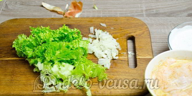 Рецепт гамбургера с курицей