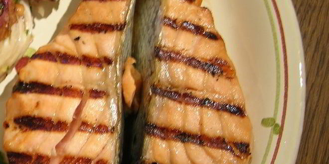 Рецепт гамбургера с семгой