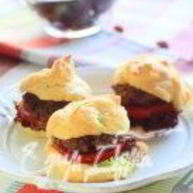 Рецепт Гамбургера в профитролях