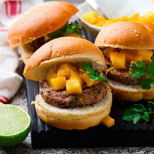 Рецепт Карри бургер с манго