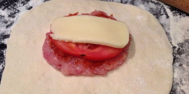 Рецепт хачапури-бургера