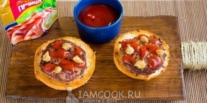 Рецепт крабсбургера