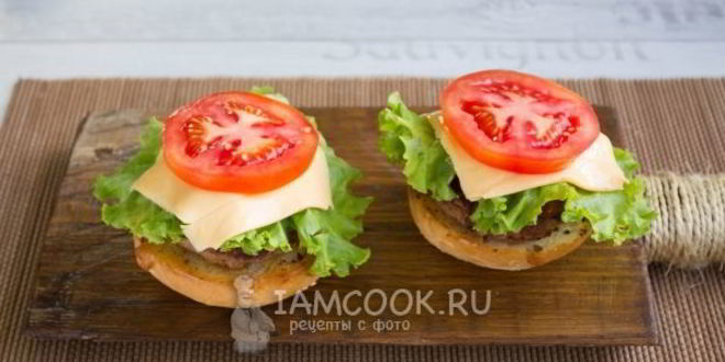 Рецепт крабсбургера