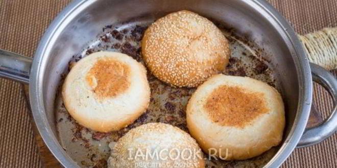 Рецепт крабсбургера