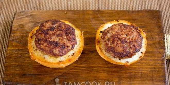 Рецепт крабсбургера