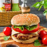 Рецепт Куриных бургеров с овощами