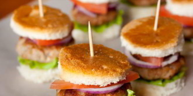 Рецепт мини-гамбургеров