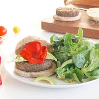 Вегетарианские бургеры с грибами