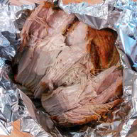 Рецепт Запеченной свинины для бургеров