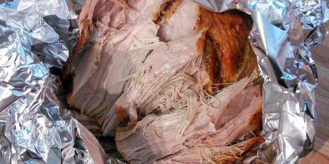 Рецепт запеченной свинины для бургеров