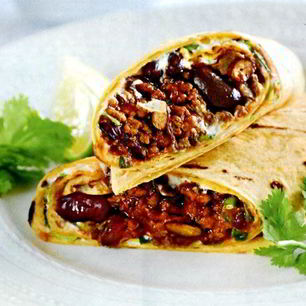 Рецепт Буррито с фаршем