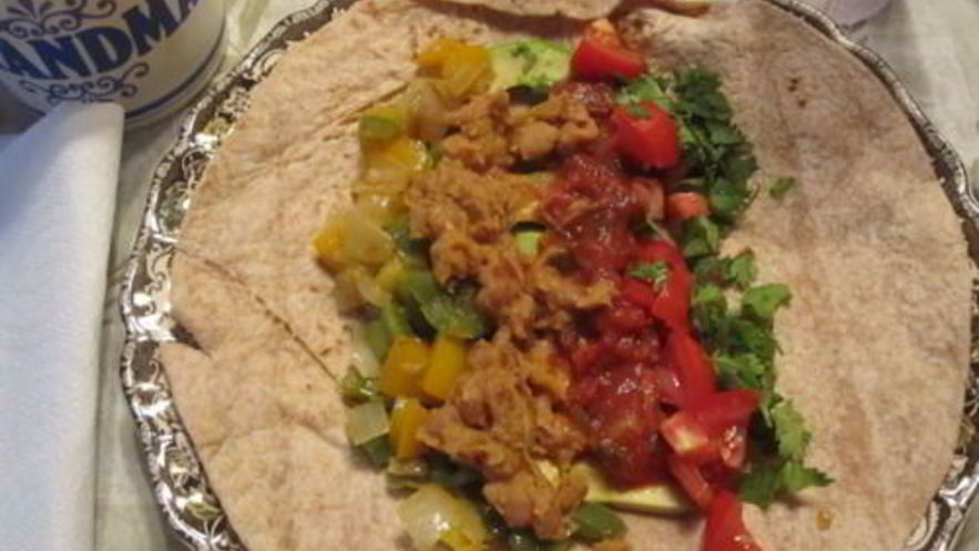 Рецепт буррито с фасолью