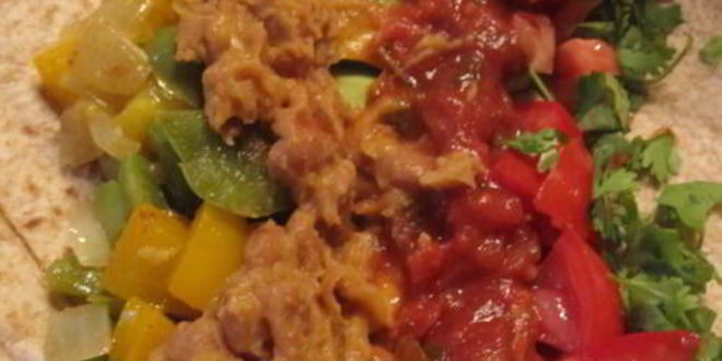 Рецепт буррито с фасолью