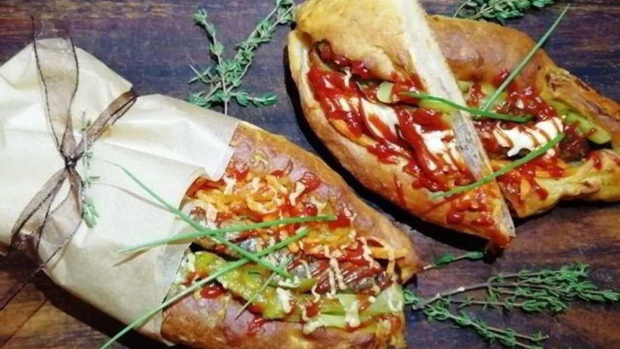 Рецепт баварских бутербродов-булочек с колбасой