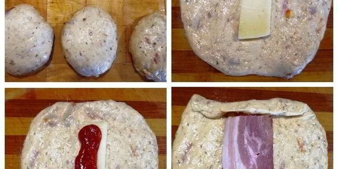 Рецепт баварских бутербродов-булочек с колбасой