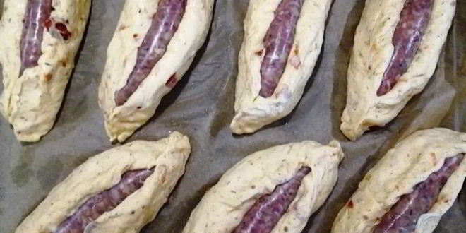 Рецепт баварских бутербродов-булочек с колбасой