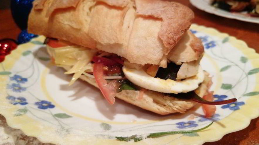 Рецепт бутерброда из ниццы