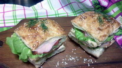 Рецепт Бутерброда Мильфей