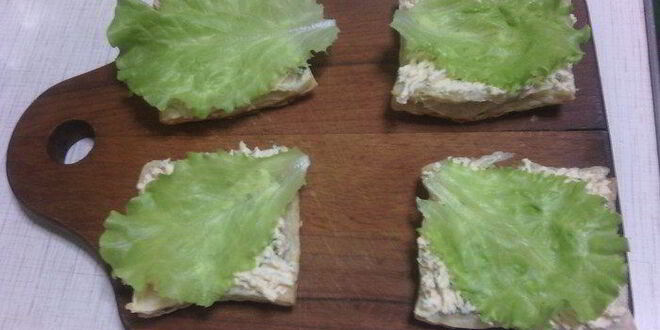 Рецепт бутерброда мильфей