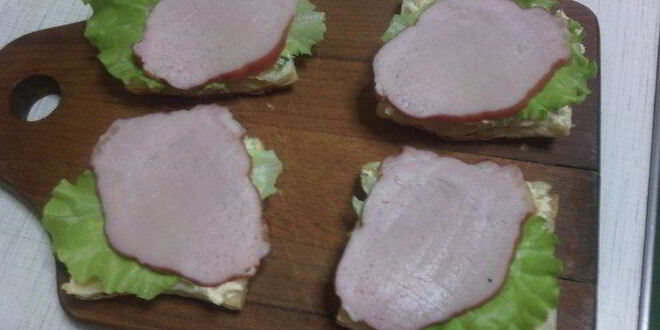 Рецепт бутерброда мильфей