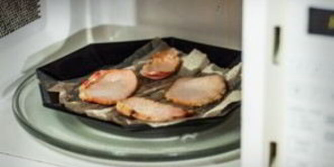 Рецепт бутерброда с яйцом в микроволновке