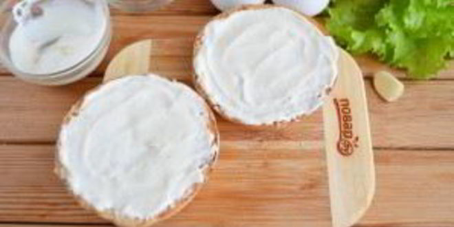 Рецепт бутерброда с яйцом