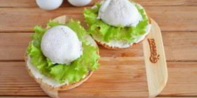 Рецепт бутерброда с яйцом