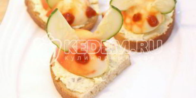 Рецепт бутербродов гремлины