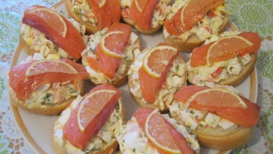 Рецепт бутербродов пикантных