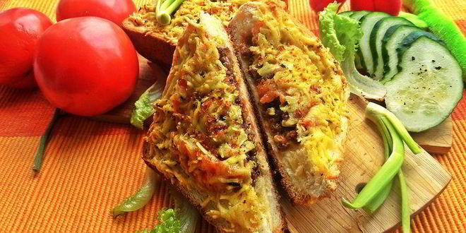 Рецепт бутербродов с фаршем