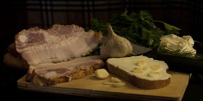 Рецепт бутербродов с грудинкой