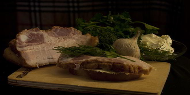 Рецепт бутербродов с грудинкой