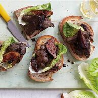 Рецепт Бутербродов с гусиной печенью