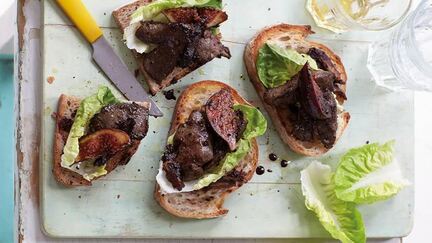 Рецепт Бутербродов с гусиной печенью