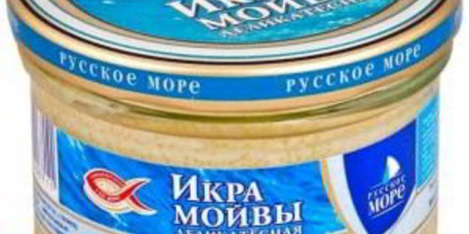 Рецепт бутербродов с икрой мойвы