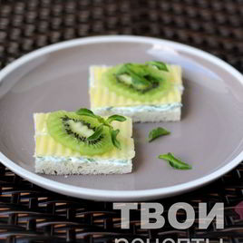 Рецепт Бутербродов с киви