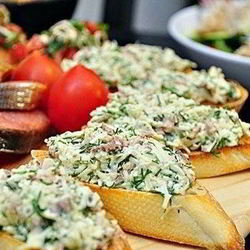 Рецепт Бутербродов с печенью трески и яйцами