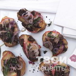 Рецепт Бутербродов с печенью