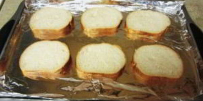 Рецепт бутербродов с помидорами в духовке