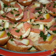 Рецепт Бутербродов с рыбой Любимые