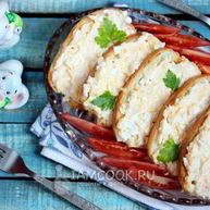 Рецепт Бутербродов с сыром и яйцом