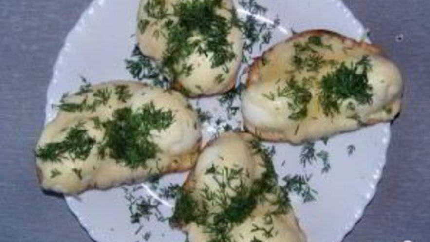 Рецепт бутербродов с яйцом и сыром