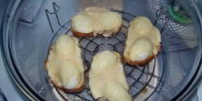 Рецепт бутербродов с яйцом и сыром