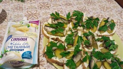 Рецепт Бутербродов со шпротами