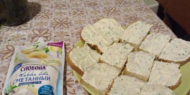 Рецепт бутербродов со шпротами