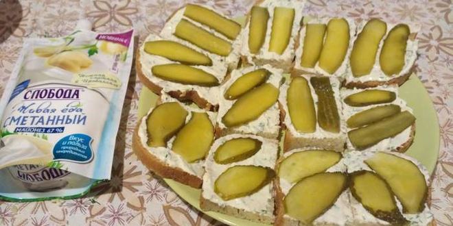 Рецепт бутербродов со шпротами