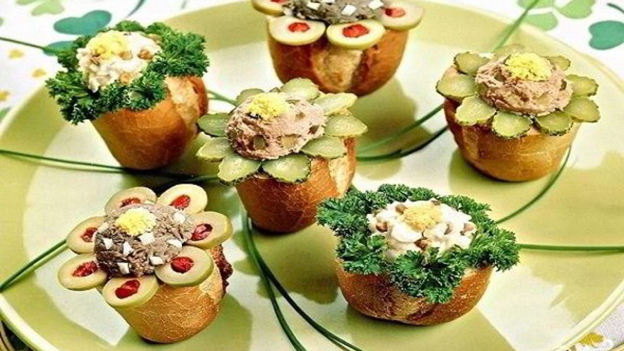 Рецепт бутербродов со шпротным паштетом