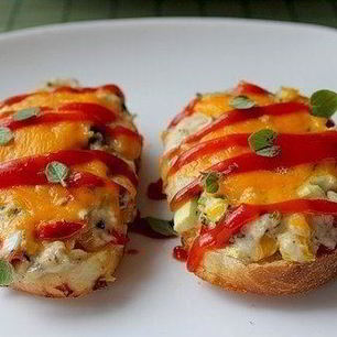 Рецепт Домашних горячих бутербродов