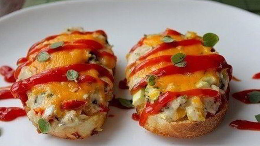 Рецепт домашних горячих бутербродов