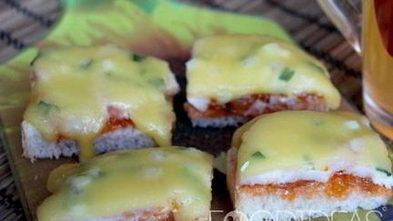 Рецепт Горячих бутербродов в духовке